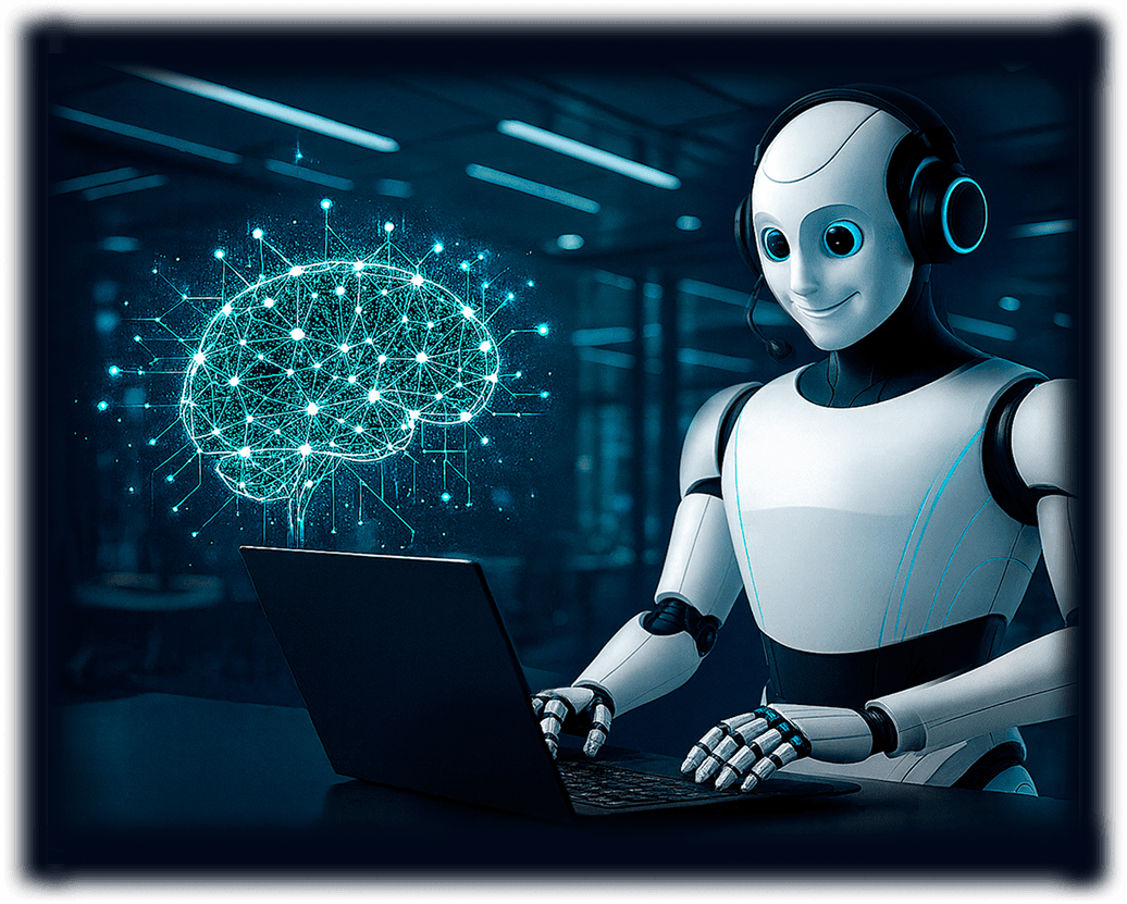 Норман и ноутбук